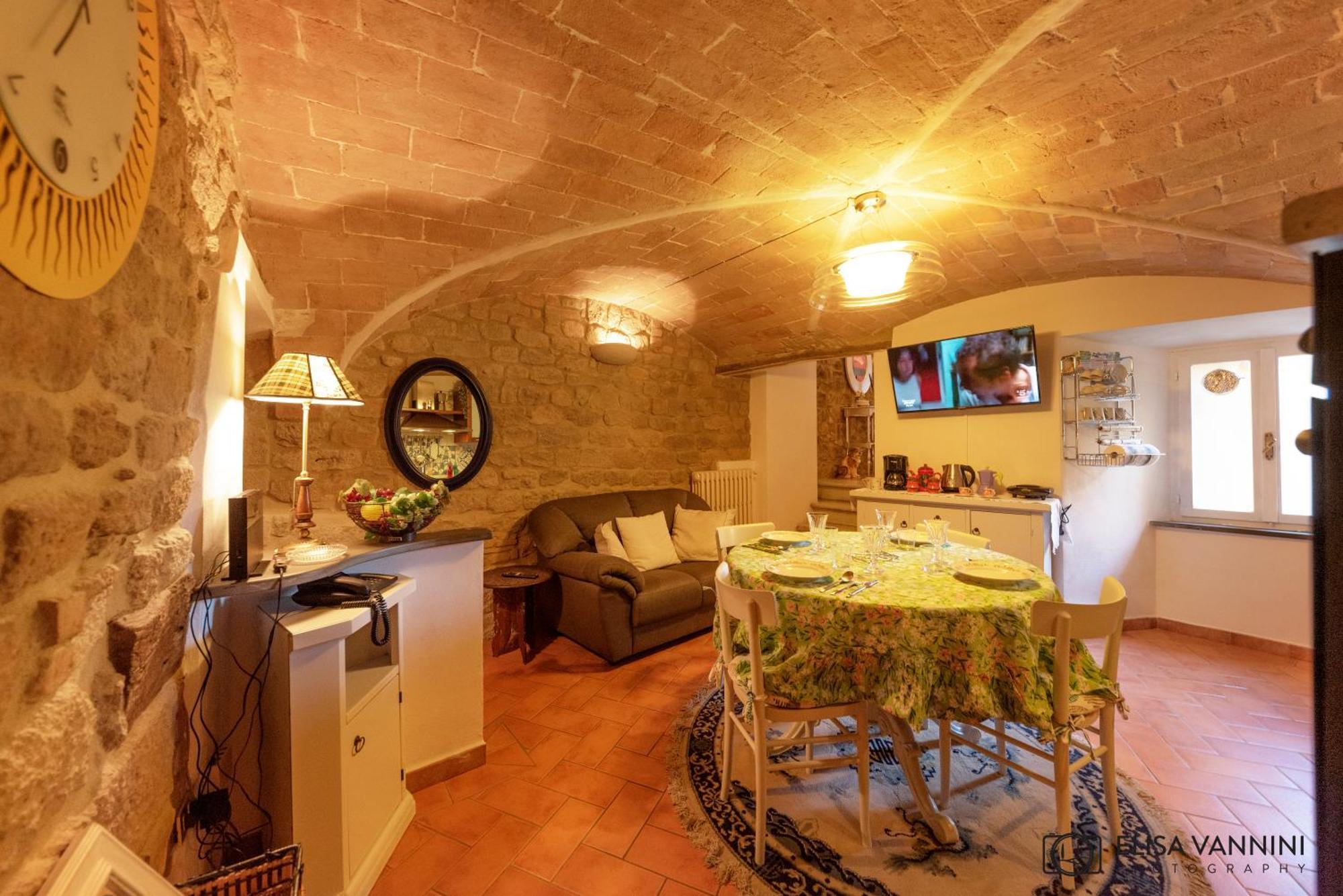 Apartament A Casa Di Rache & Bea Volterra Zewnętrze zdjęcie